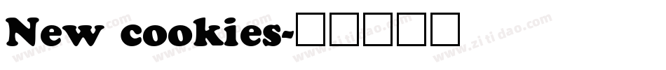 New cookies字体转换
